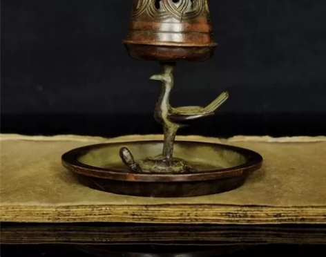 以前在农村大户家收来的香炉老物件文玩古董朱...