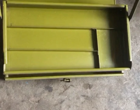 军绿色工具箱长35cm宽22cm高15cm...