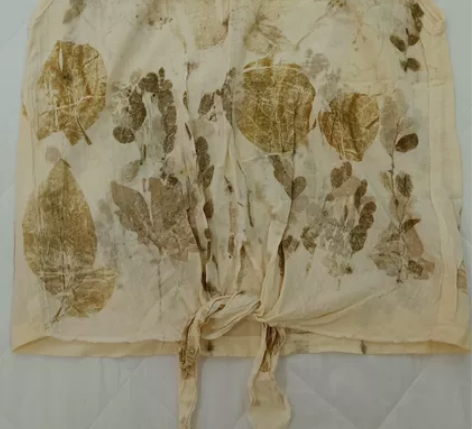 清迈JJmarket入的树叶染家的背心上衣...