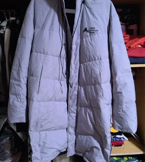 马克华菲羽绒服，170 88A，衣服比较中...