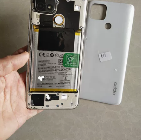 oppoa35 没有屏幕，无卡托，机身上面...