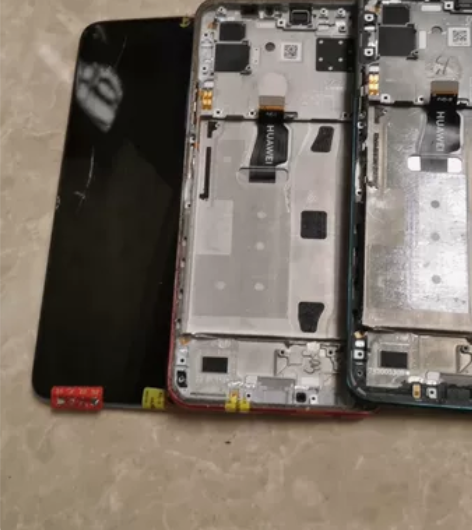 华为nova7se外爆带框屏幕总成  荣耀...