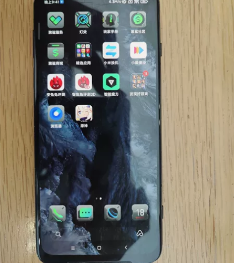 自用一手黑鲨3手机，抖音烧屏了，成色如图，...