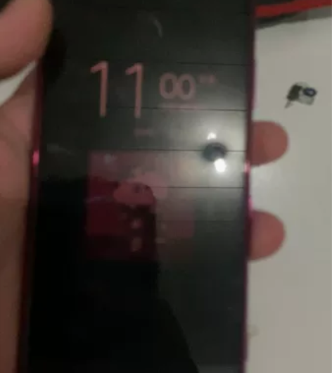 「急出」索尼x5红色 7新吧  6+64g...