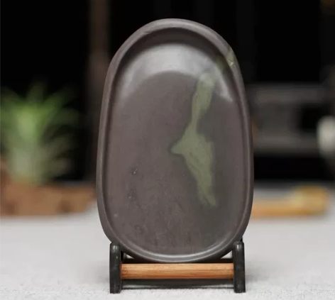 砚台文房四宝端砚宋坑5寸 感兴趣的话点“我...