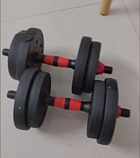 健身工作室不做了低价出全新未拆封哑铃家用运...