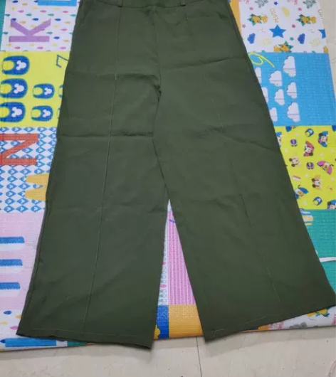 阔腿裤休闲女裤XL码 图片实拍，腰围86裤...