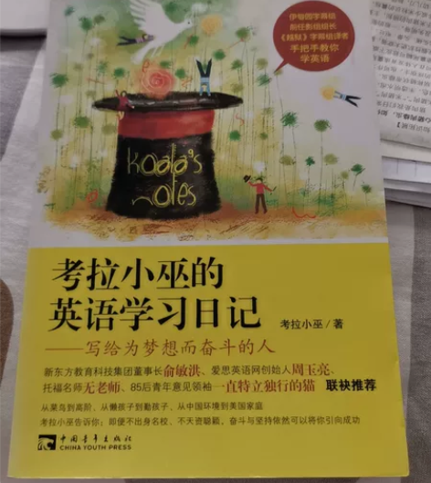 书：考拉小巫的英语学习日记 自己看过转让