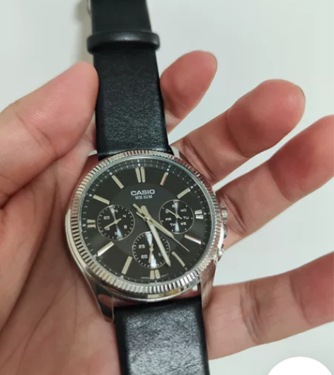 卡西欧（CASIO）手表 大众指针系列 石...
