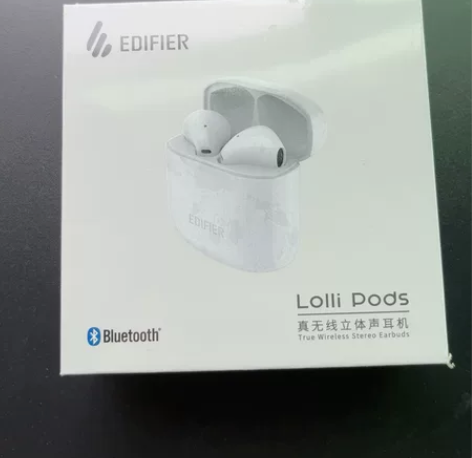 漫步者lollipods蓝牙耳机真无线半入...