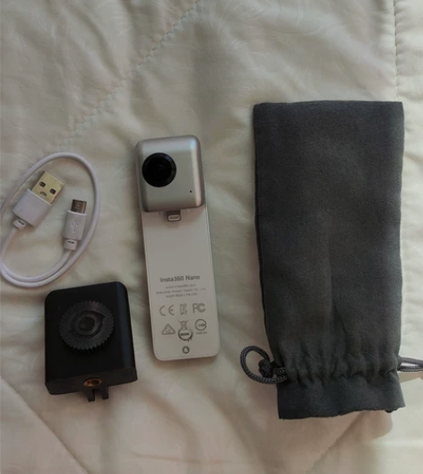 实拍 自用 insta360 Nano 全...