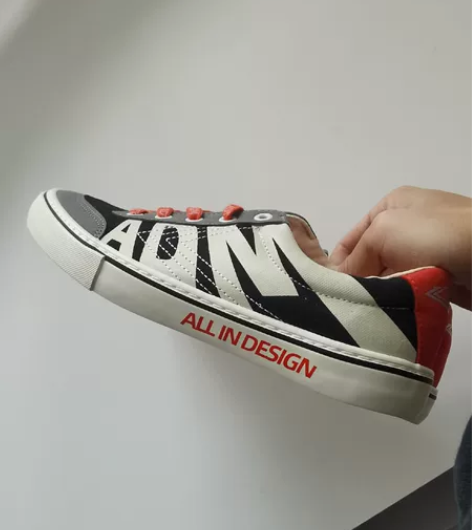 飞跃ADM联名二代低帮帆布鞋40码 去年双...