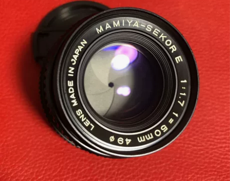 玛米亚mamiya 50 1.7 手动镜头...