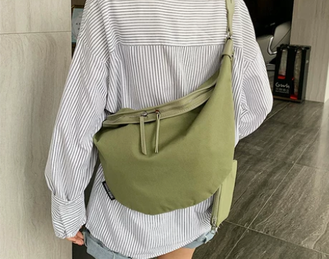 包包女大容量2020新款韩版洋气帆布单肩包...