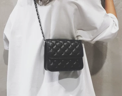 高级感包包流行女包2021新款链条包森系少...