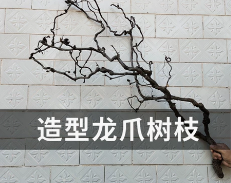 手工禅意干枝龙枣树枝装饰枯枝天然造型干树支...