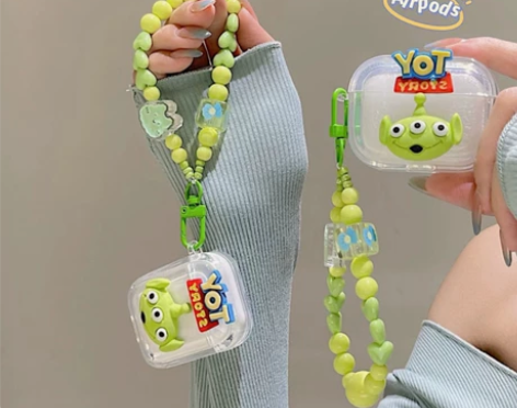 卡通三只眼 airpods2代苹果壳耳机套