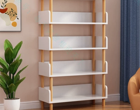【全新甩卖】简易书架 桌上置物架简约现代学...