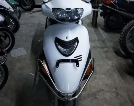 【极品铃木海王星到货】 二手踏板车发动机功...