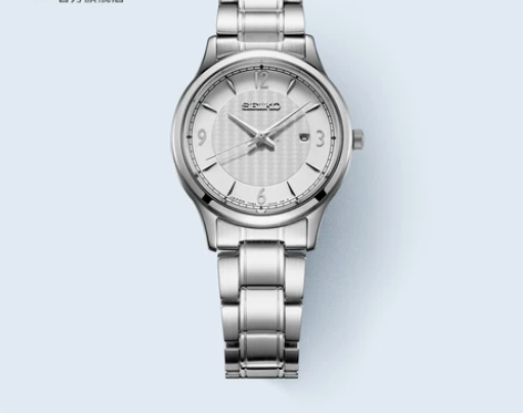 SEIKO精工官网情侣表女士石英表日本皮带...