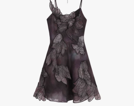 JZ匠子「雾里看花」连衣裙女2021秋季新...