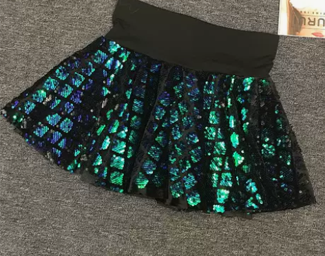 跳舞黑色短裙大摆蓬蓬打底裙子冬天半身裙百搭...