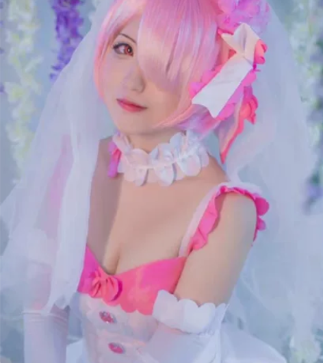 初兽猫拉姆花嫁M码(主出次换) 仅试穿 吊...