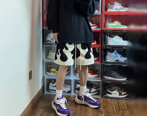 ?美式oldschool运动休闲短裤男夏季...