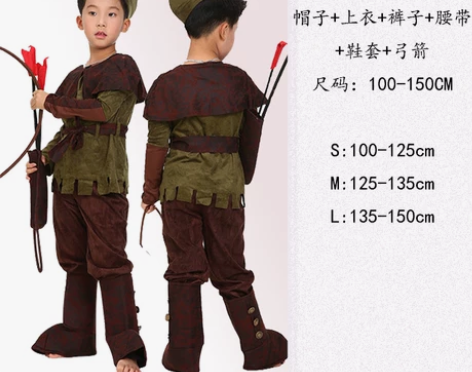 成人表演衣服白雪公主与七个小矮人服装儿童童...