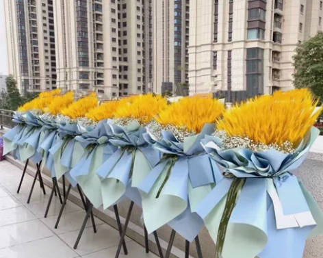 麦穗花篮大麦开业花篮大麦北京上海广州深圳杭...