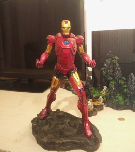 钢铁侠树脂手办，上色代工成品 感兴趣的话点...