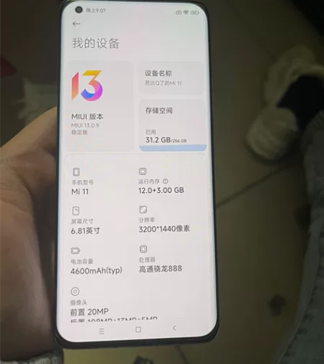 小米11在保，12+256只能自提 感兴趣...