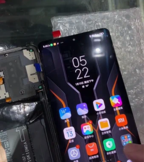 适用于红米K40增强游戏版屏幕总成显示屏内...