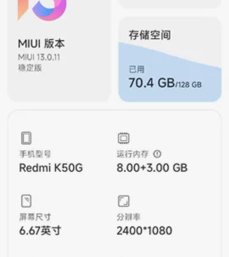 红米k50电竞版8+125不想要了 想换一...