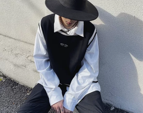 网红礼帽男英伦复古爵士帽法式洋气凹造型大