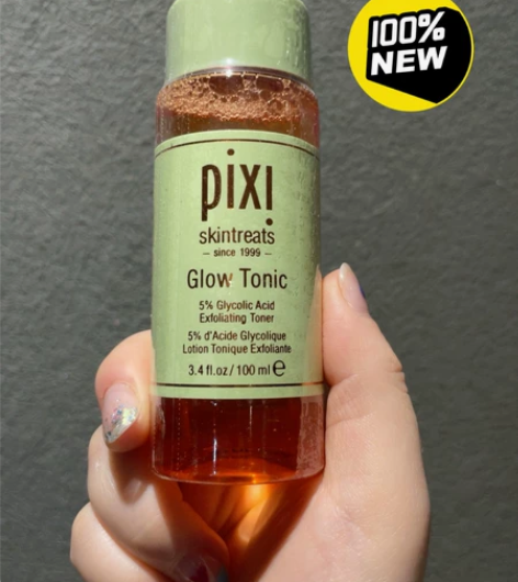 Pixi 果酸去角质爽肤水二次清洁毛孔补水...