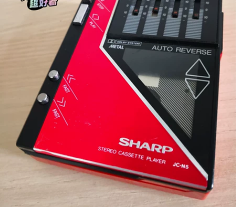夏普SHARP 磁带随身听JC-N5，海淘...