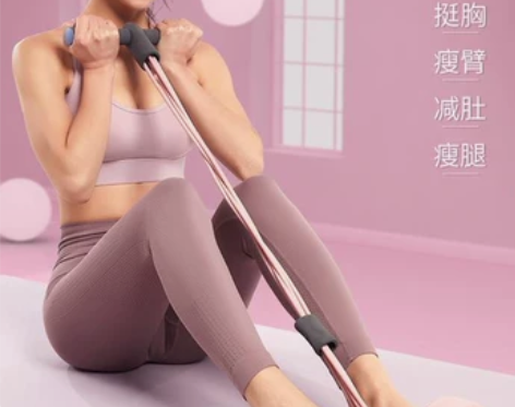 脚蹬拉力器瑜伽瘦肚子家用健身仰卧起坐辅助器...