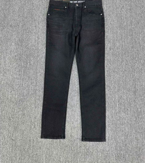 Lee22秋冬新品726暖岩恒温黑灰男牛仔...