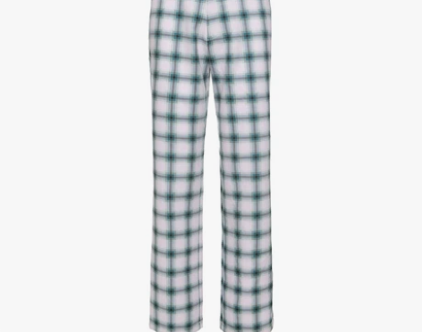 KLIOU Jennie同款格子裤女夏宽松...