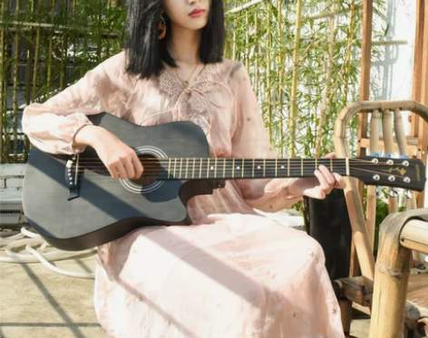 哑光民谣吉他38寸初学者学生男女新手入门练...