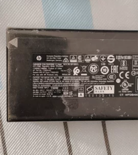 原装二手惠普HP 150W高功率笔记本电源...