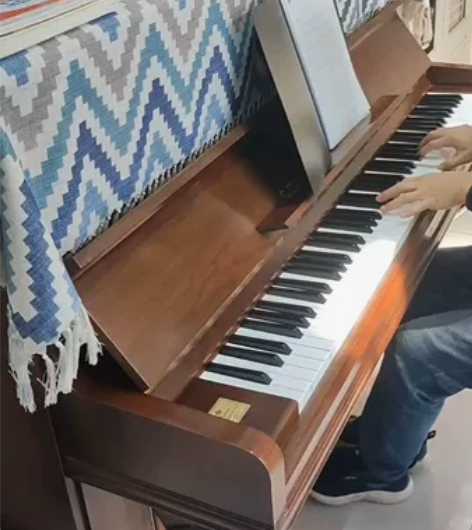 幼儿园用三益钢琴，外观完好，音色纯正，因园所用琴升级，现低价...