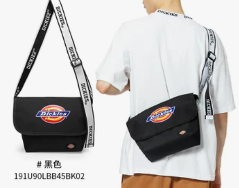 Dickies潮牌单肩包女时尚斜挎包男休闲...