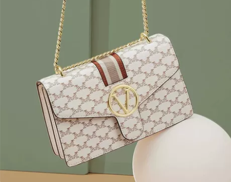 轻奢印花女包2021新款女式斜挎包腋下包手...