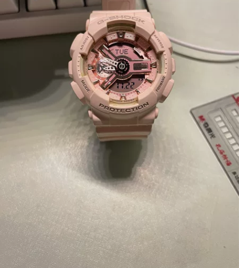 卡西欧G- shock粉色 原价1161，...