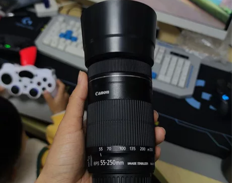 佳能EFS55-250STM单反长焦镜头 ...