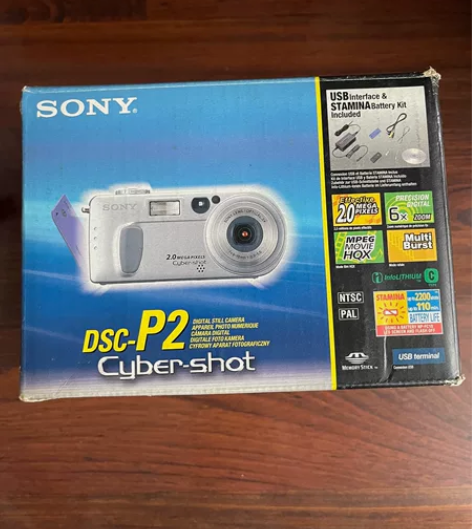 索尼DSC-p2，古董数码相机，品相如图，...