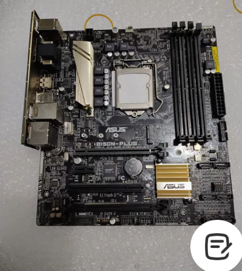 华硕B150M_plos 主板，成色如图，...