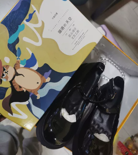 喵呜的天空玛丽珍鞋，39码，太可爱了我穿不...